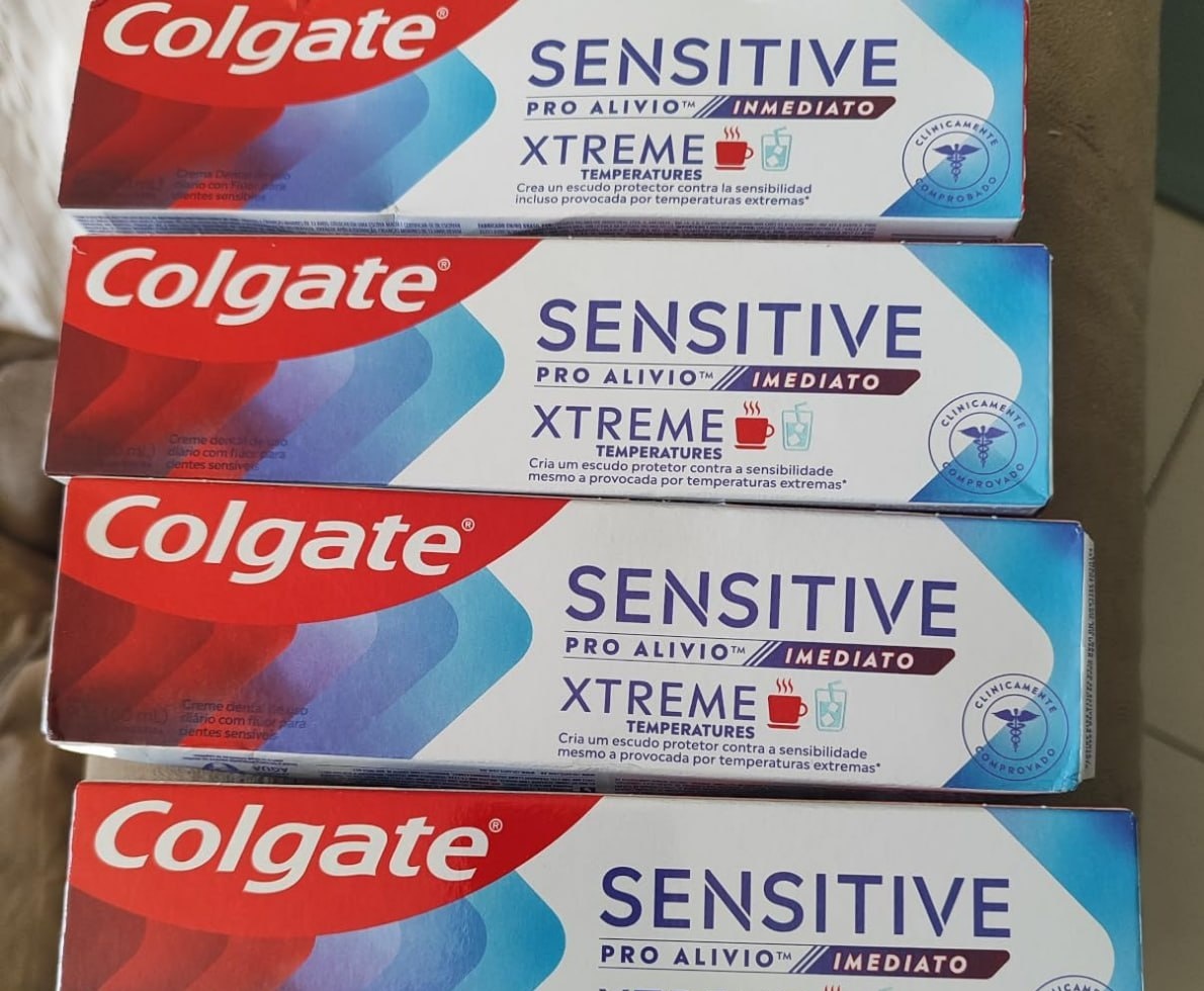 Creme Dental Colgate Sensitive Pro Alívio Xtreme, 4x90g