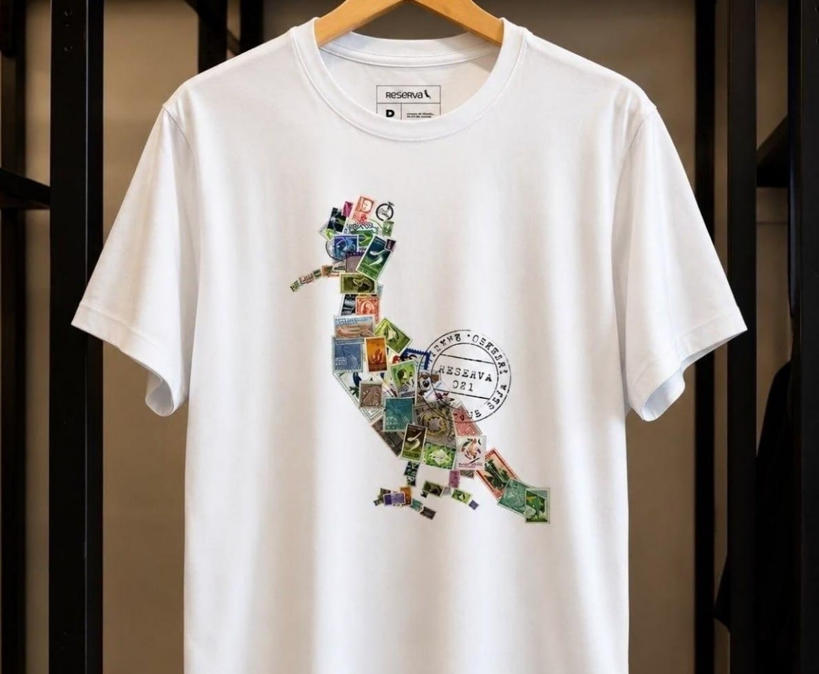 Camiseta Algodão Pica Pau Selo Reserva