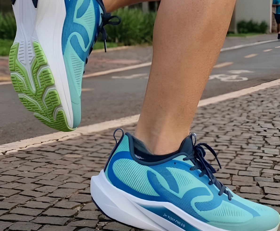 Tênis Olympikus Corre Vento 3 Azul Piscina
