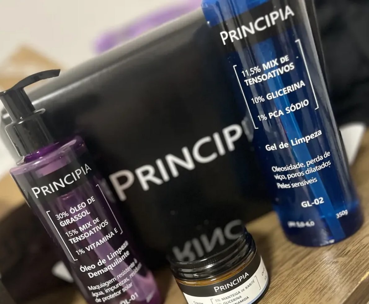 Principia Kit Limpeza e Hidratação CH-01  OL-01  GL-02