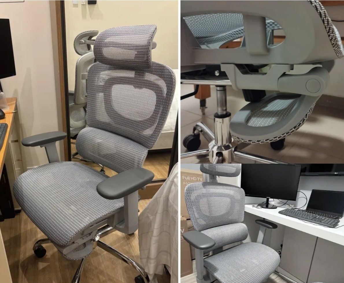 Cadeira de Escritório Ergonômica Mônaco WT07 Luvinco