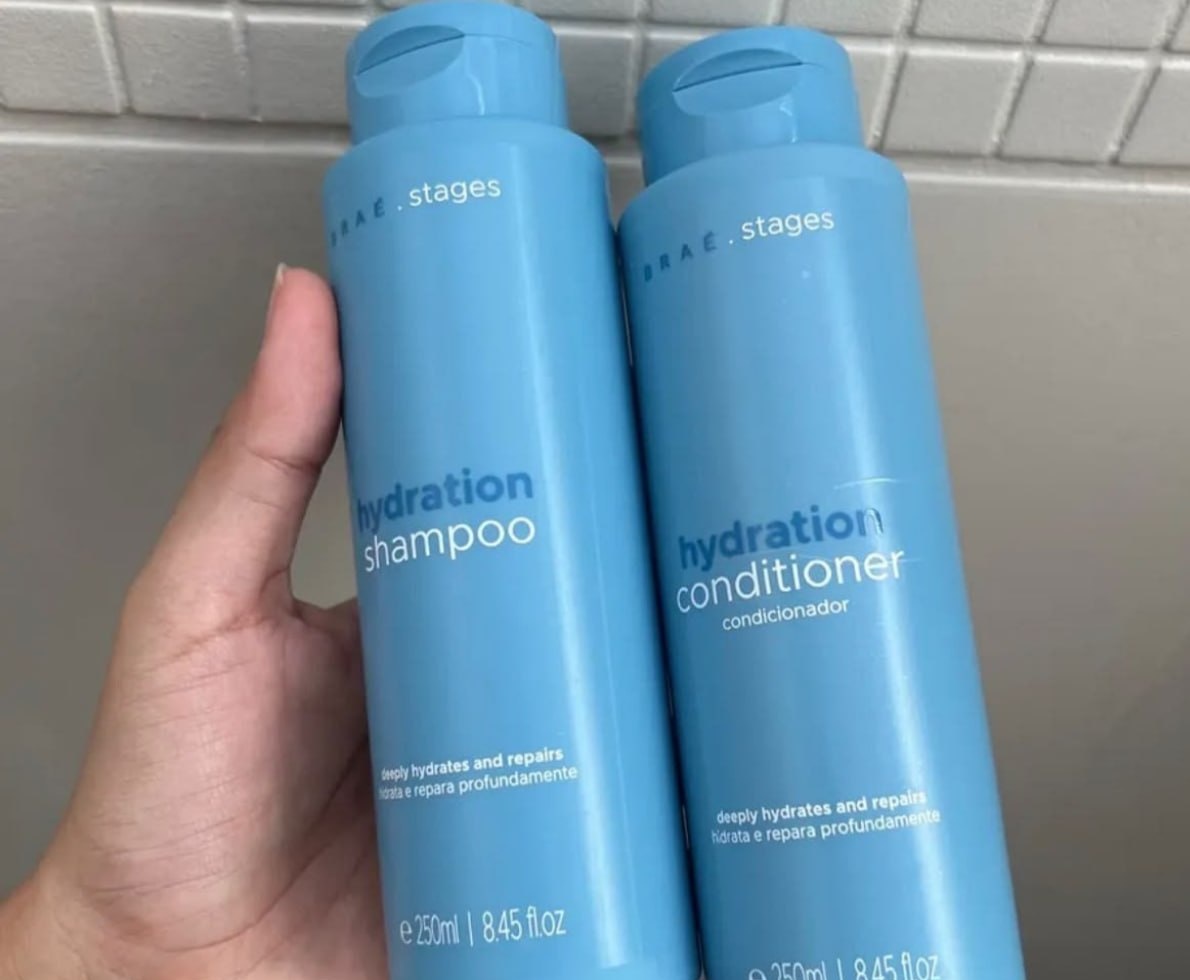 Kit Hidratação Braé Stages Shampoo  Condicionador Hydration