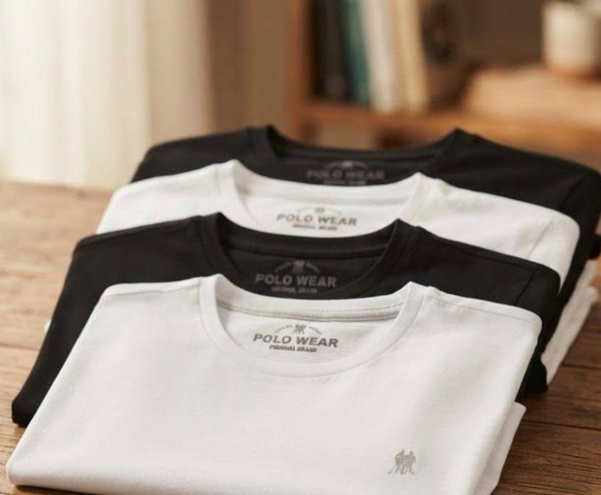 Kit 4 Camisetas Polo Wear Sortido