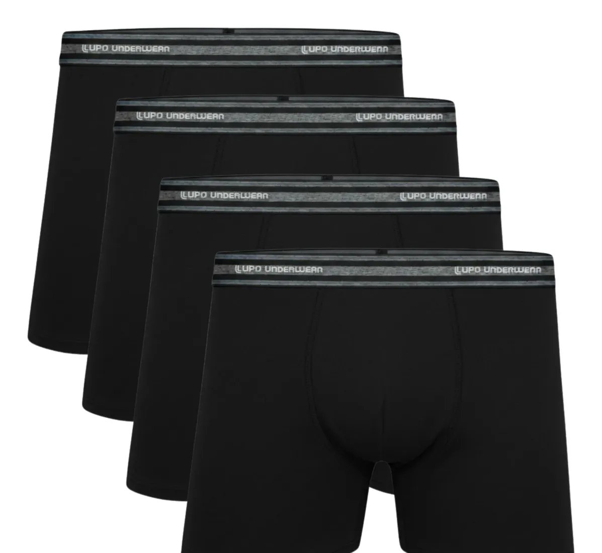 Kit 4 Cueca Lupo Boxer Masculina Algodão Cotton Box Original
