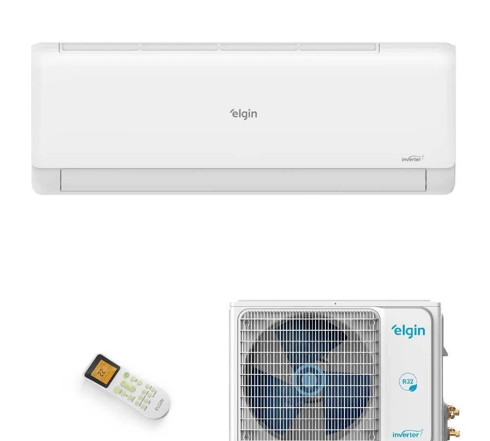 Ar Condicionado Split Elgin Eco Inverter II Wi-Fi 18000 BTUs Quente e Frio 220V