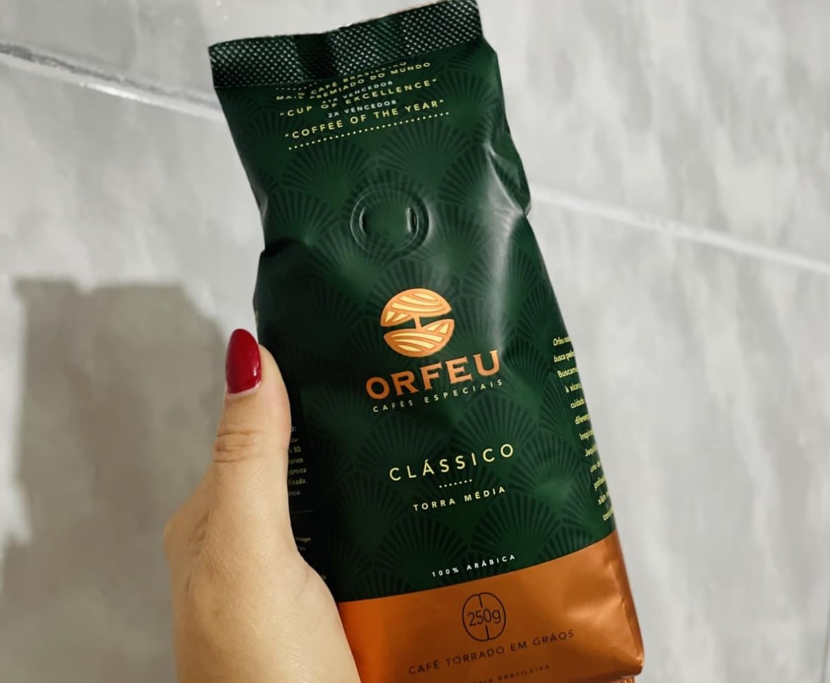 Café Orfeu Clássico em Grãos 250g