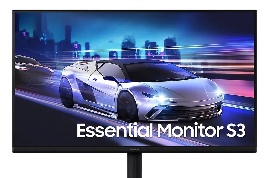 Monitor Gamer Samsung Essential S3, 24 FHD, 120 Hz, HDMI, Preto