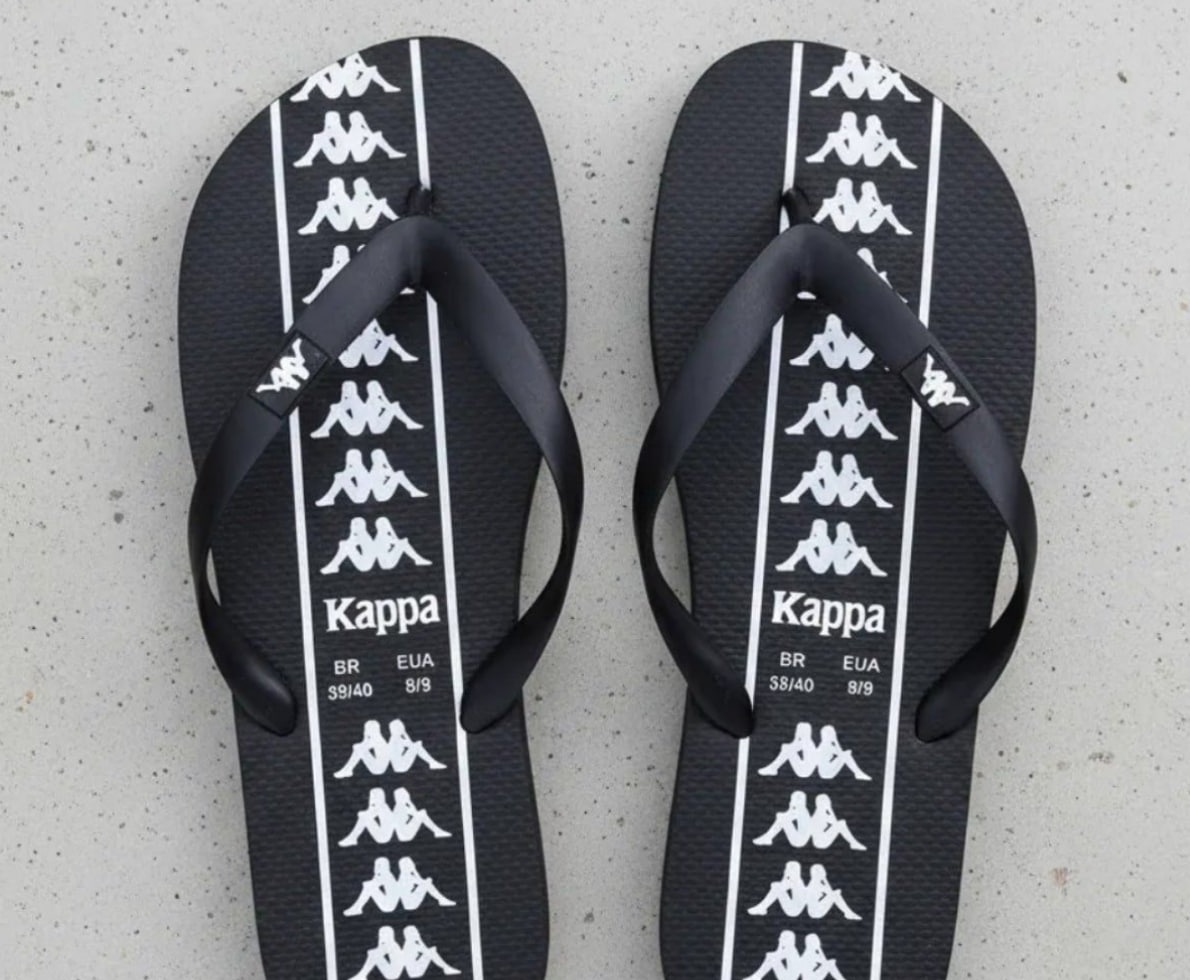 Chinelo Kappa Beach 3 cores