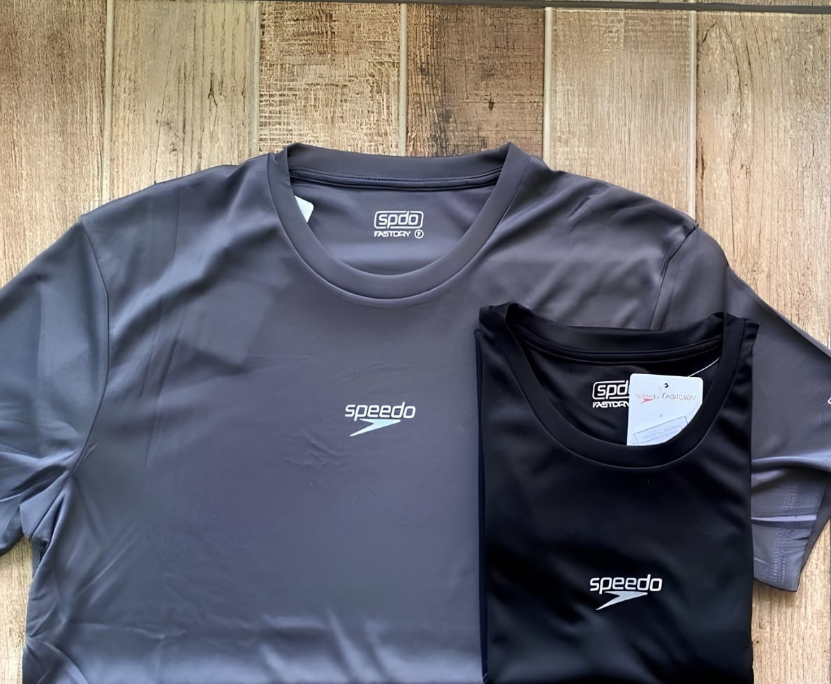 Kit 2 Camisetas Speedo Dry Fit