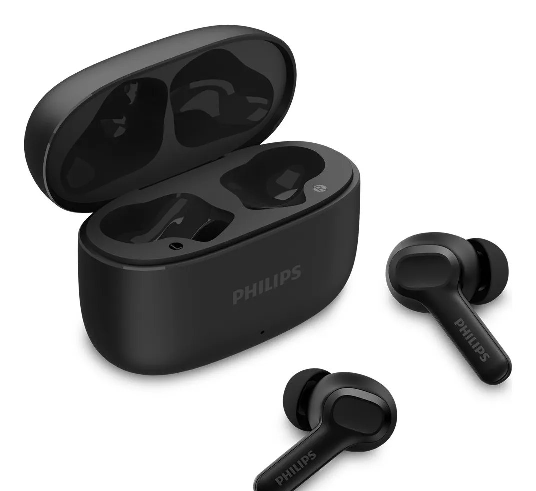 Fone de ouvido Tws Philips Tat1109bk00 preto Ipx4
