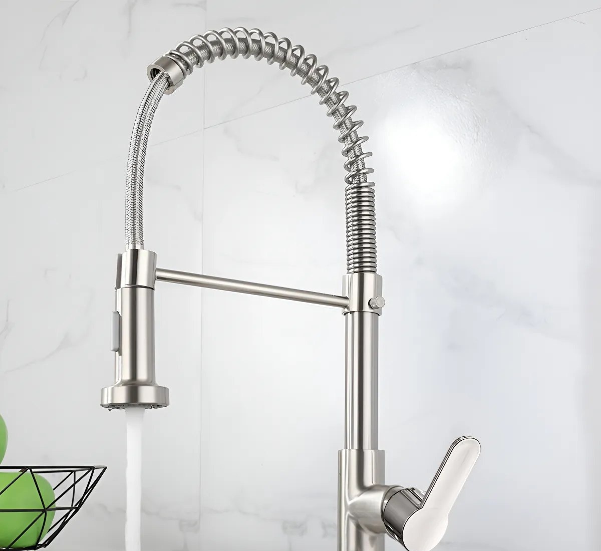 Torneira Cozinha Gourmet Bancada Flexível Monocomando Pia