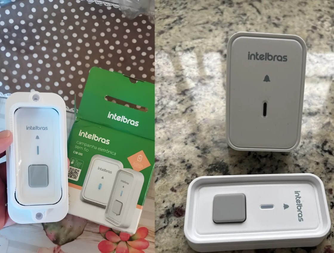 Campainha Sem Fio Intelbras CIB 101