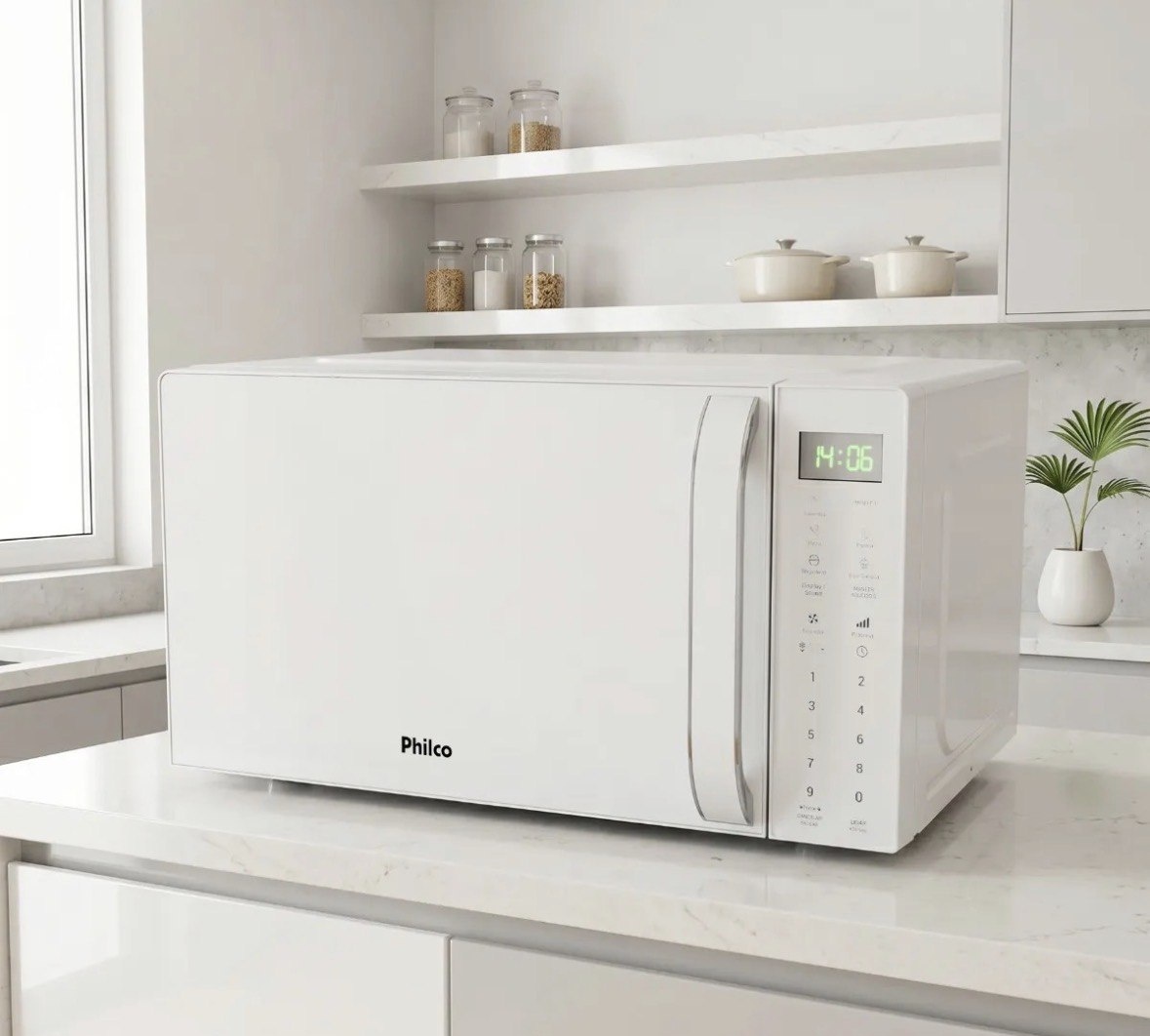Micro-ondas Philco Branco Pmo24b