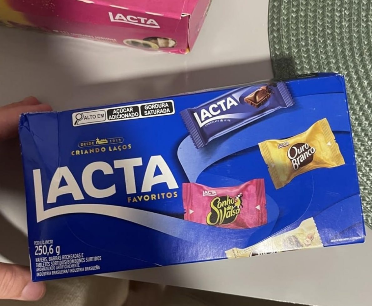 Lacta Favoritos, 250,6g