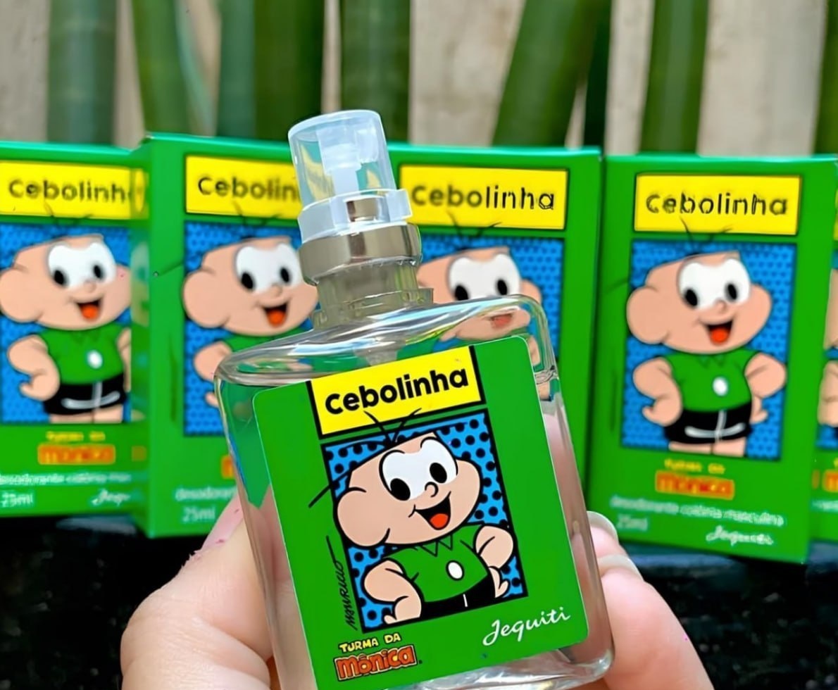 Kit 3 Perfume Infantil Cebolinha Jequiti 25ml