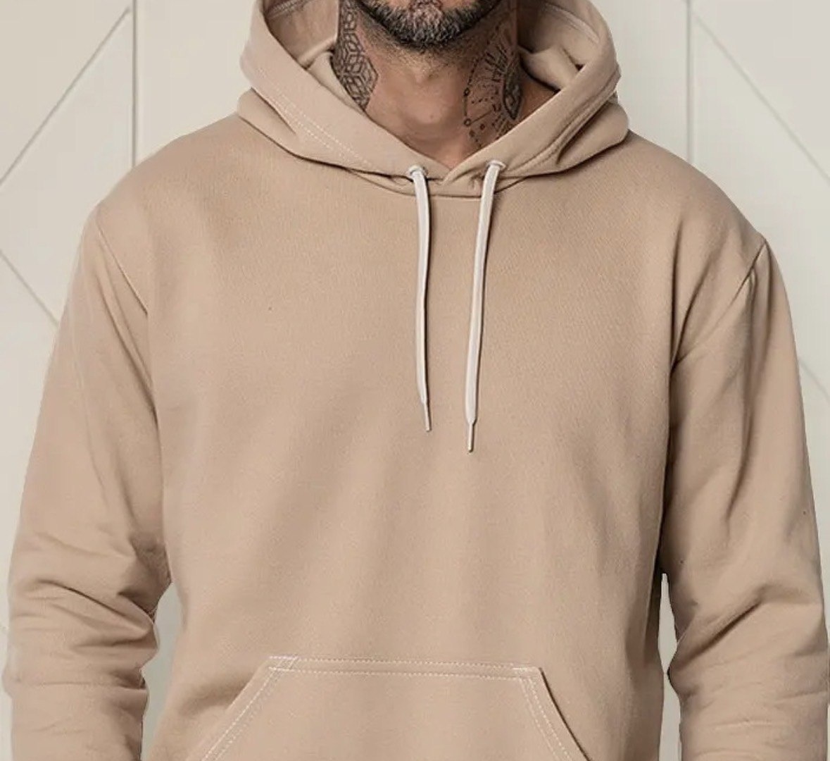 Moletom Liso Basico Canguru Blusa De Frio Algodão Com Capuz