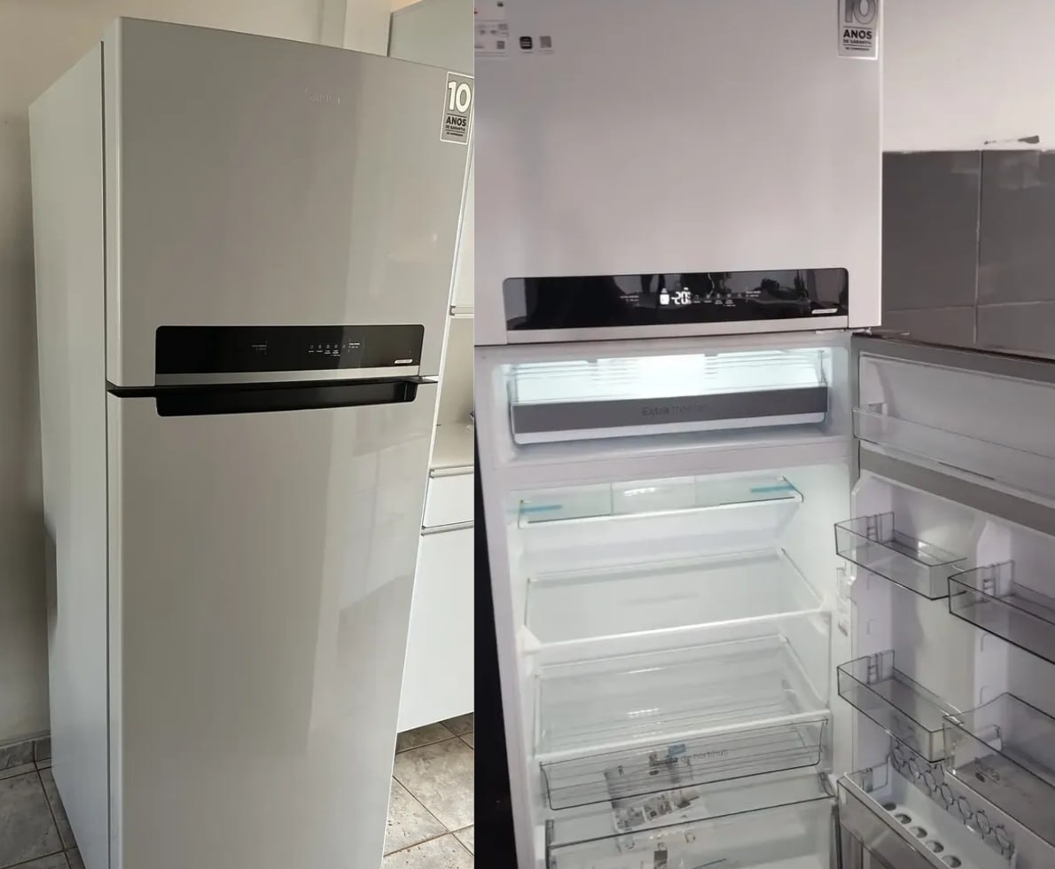 Geladeira Frost Free Duplex 491L Inverter Midea - 127220v