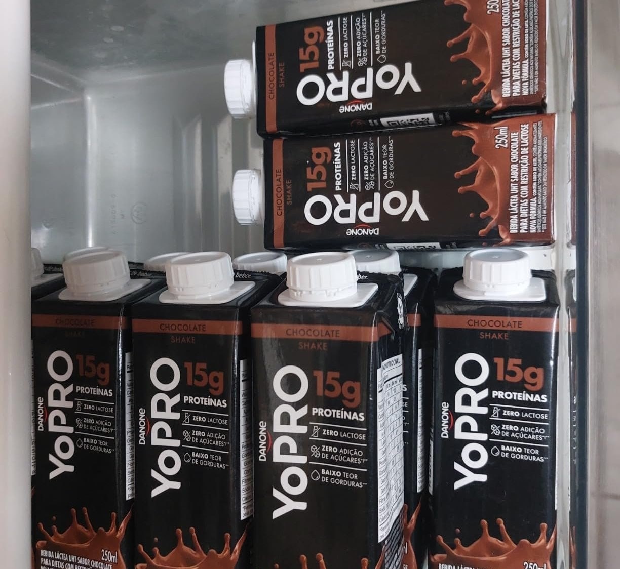 2x Pack YoPRO Chocolate 15g Proteína 250ml 12un.
