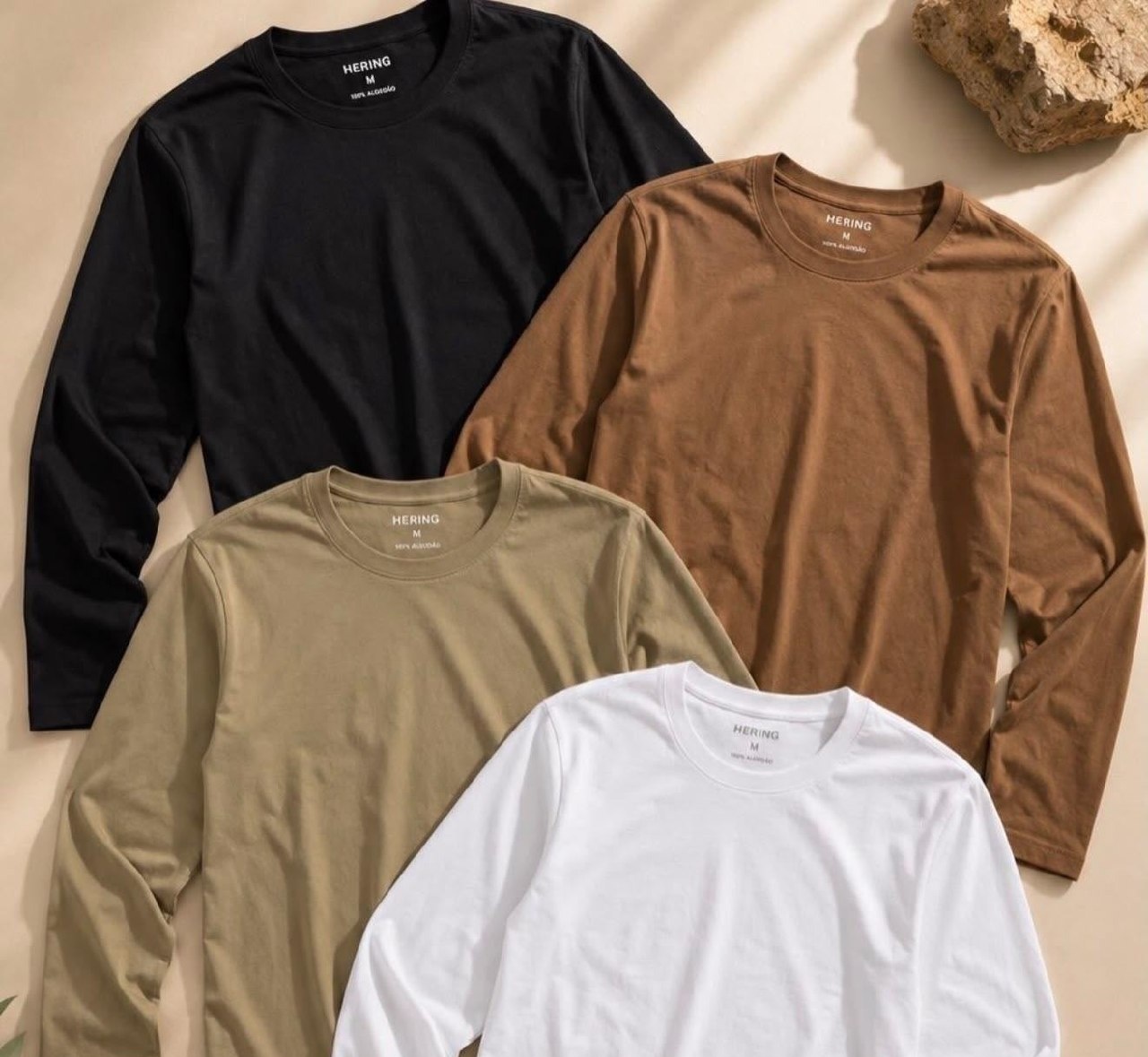 Camiseta Manga Longa Slim Hering