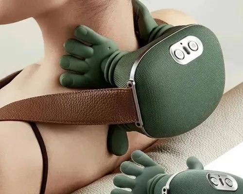 Massageador Pescoço Ombro Recarregável Maozinha Deep 3d