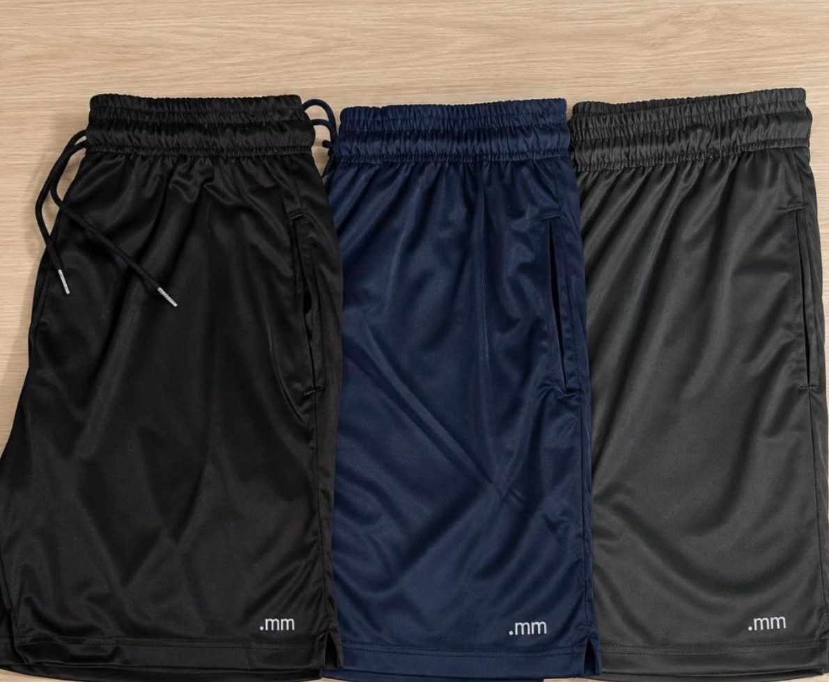 Kit 3 Short Treino