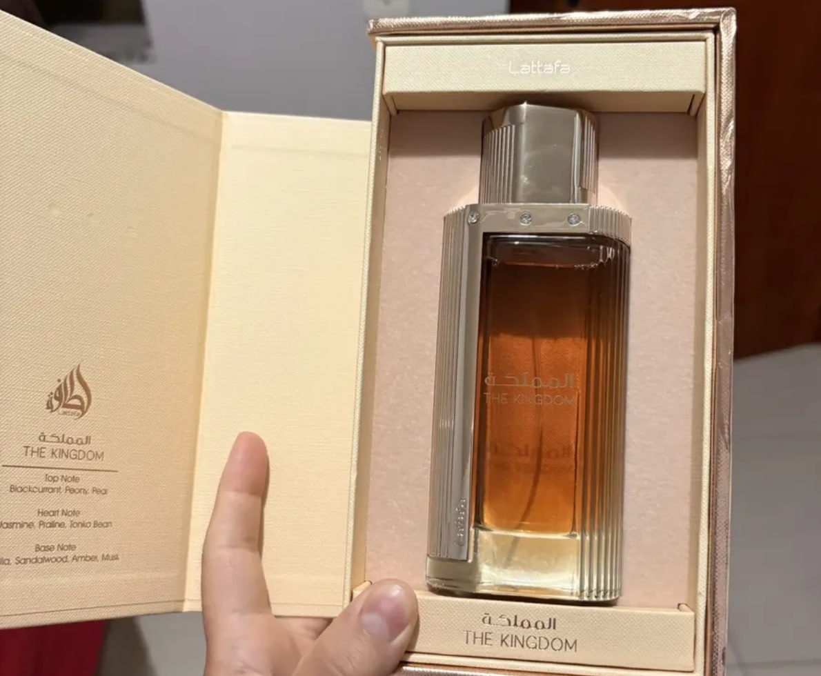 Perfume Árabe The Kingdom Lattafa 100ml
