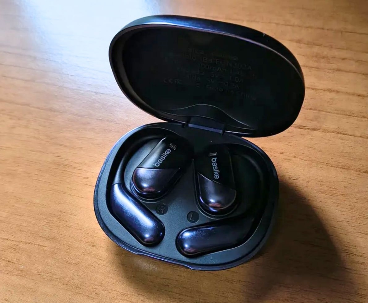 Fone De Ouvido Sem Fio Basike Bluetooth Com Gancho