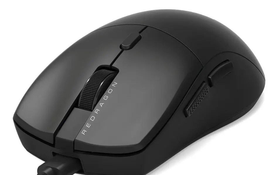 Mouse Gamer Ultraleve Redragon Neva Preto 6 Botões M815 Preto