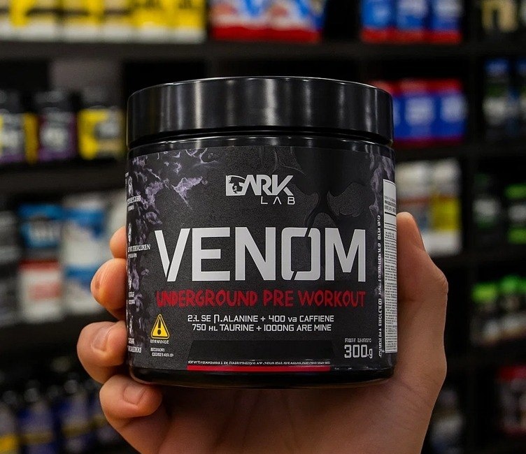 Pre Treino Venom Underground 300g Mango Loko Dark Lab