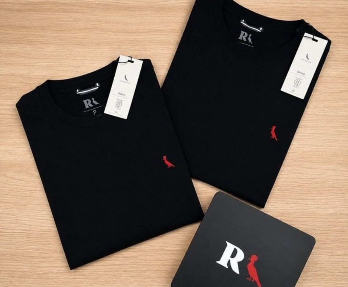 Kit com 2 Camisetas Brasa Pica Pau Bordado - Reserva