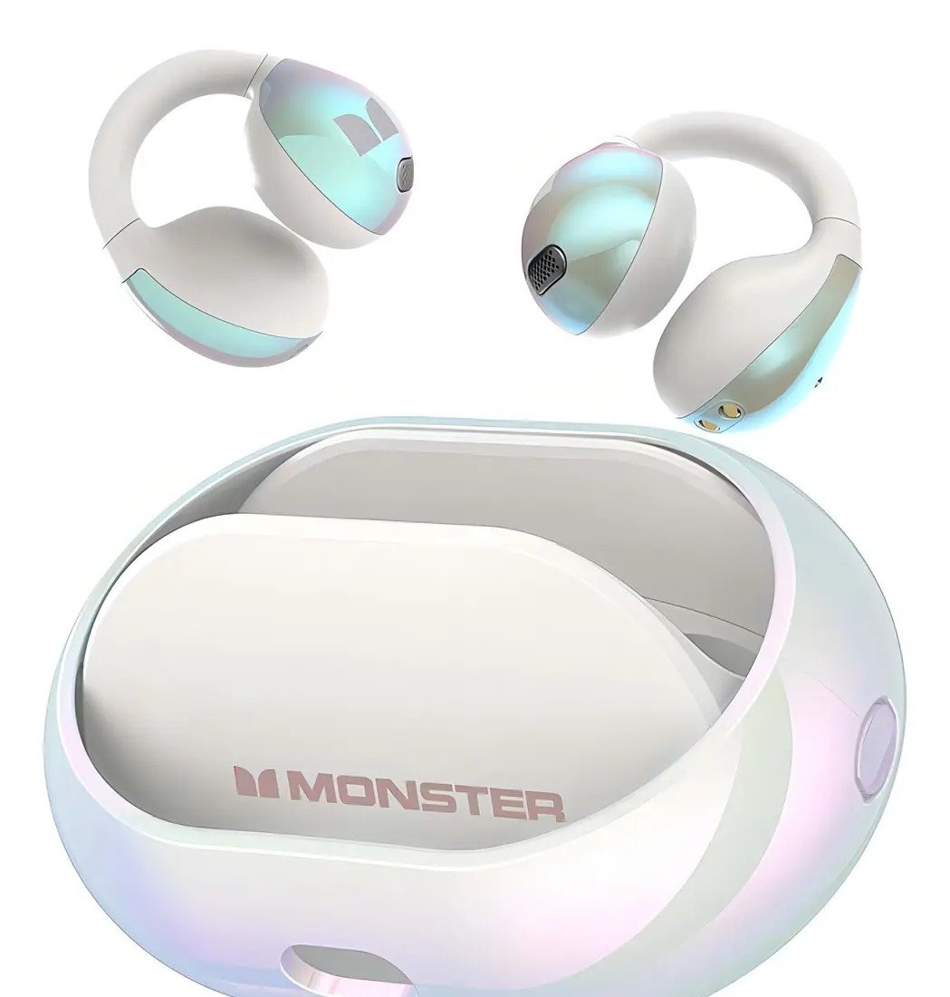 Fone de Ouvido Monster E31 Clip-ear Sem Fio Branco