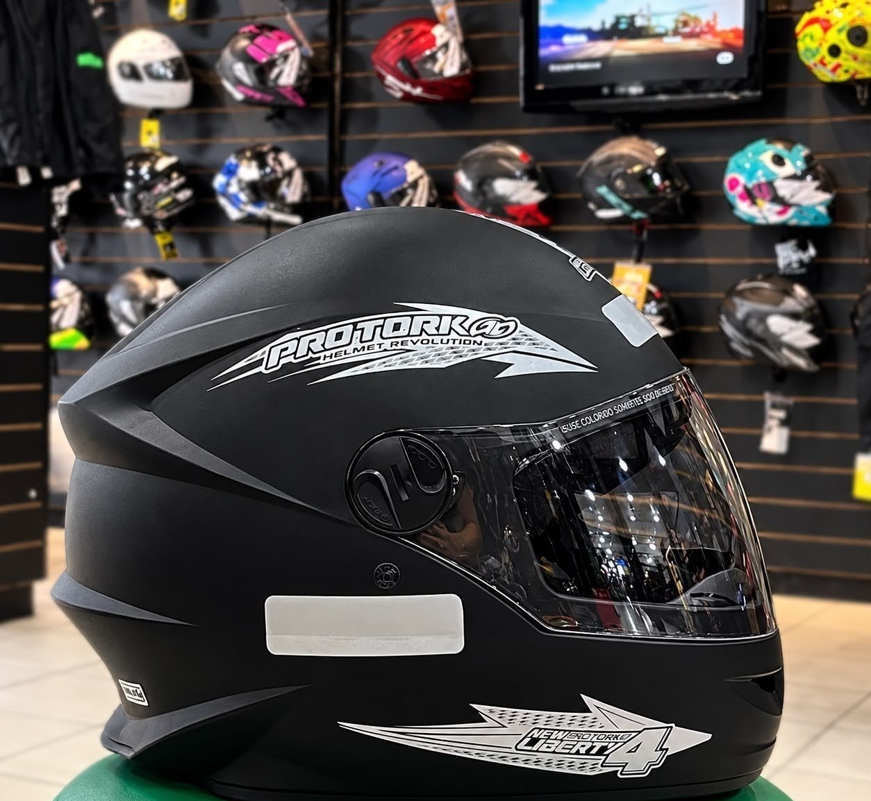 Capacete Fechado Protork New Liberty 4