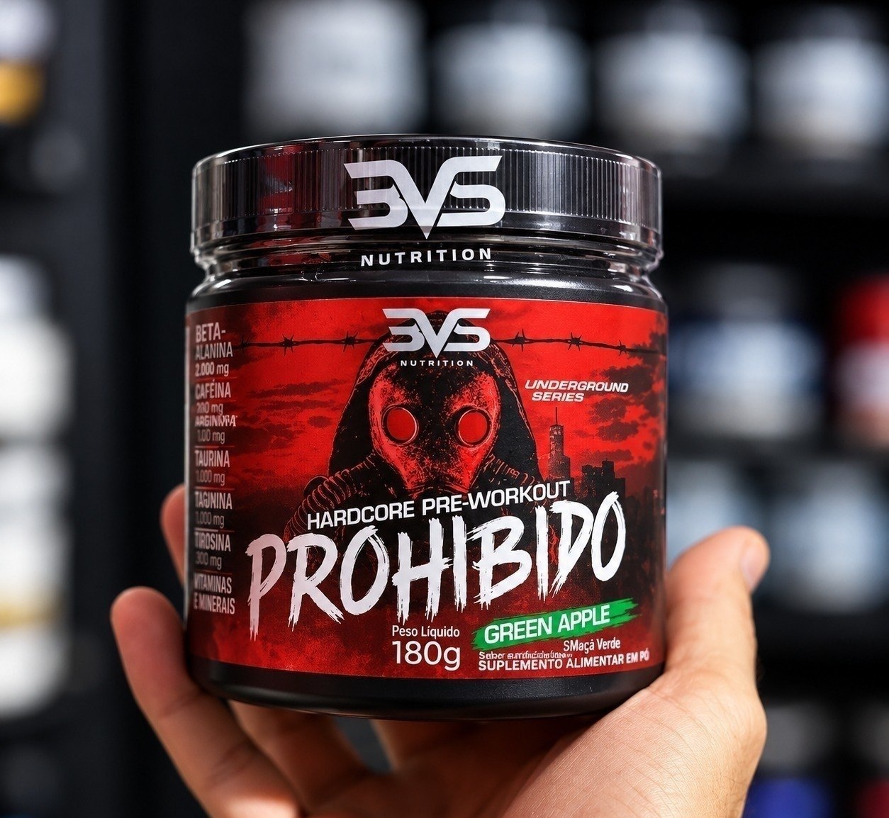 Pré-Treino Prohibido 180g