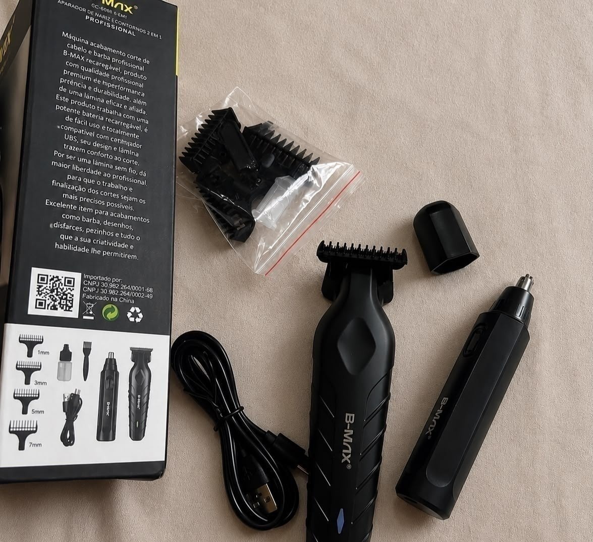 Máquina De Corte Com Aparador De Nariz