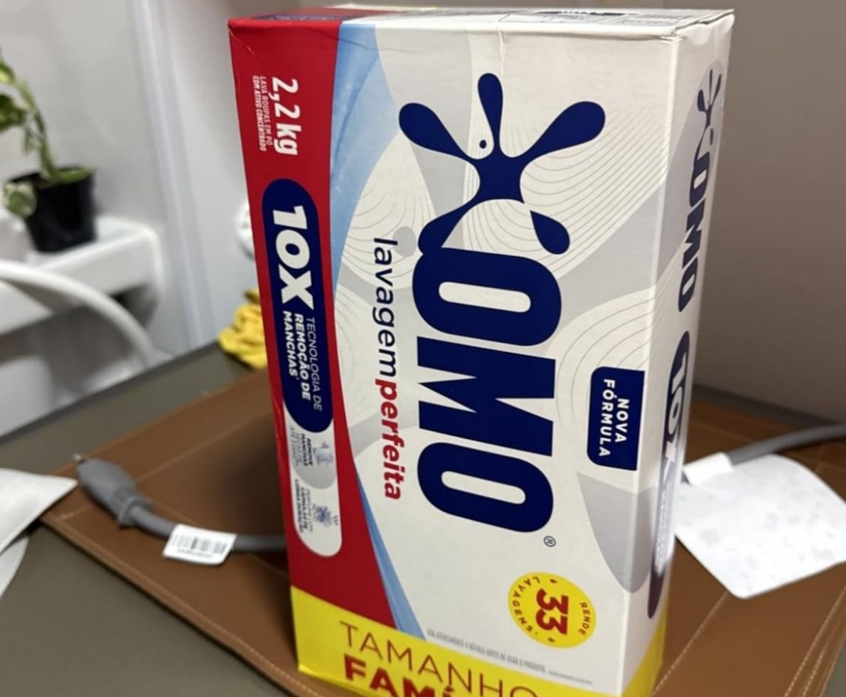 Sabão Em Pó Omo Lavagem Perfeita 2.2Kg