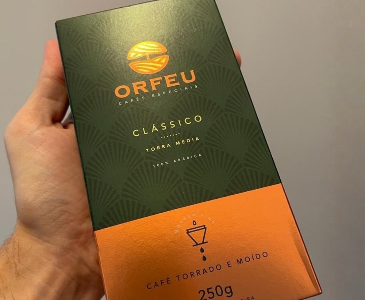 Café Orfeu Clássico Torrado e Moído 250g