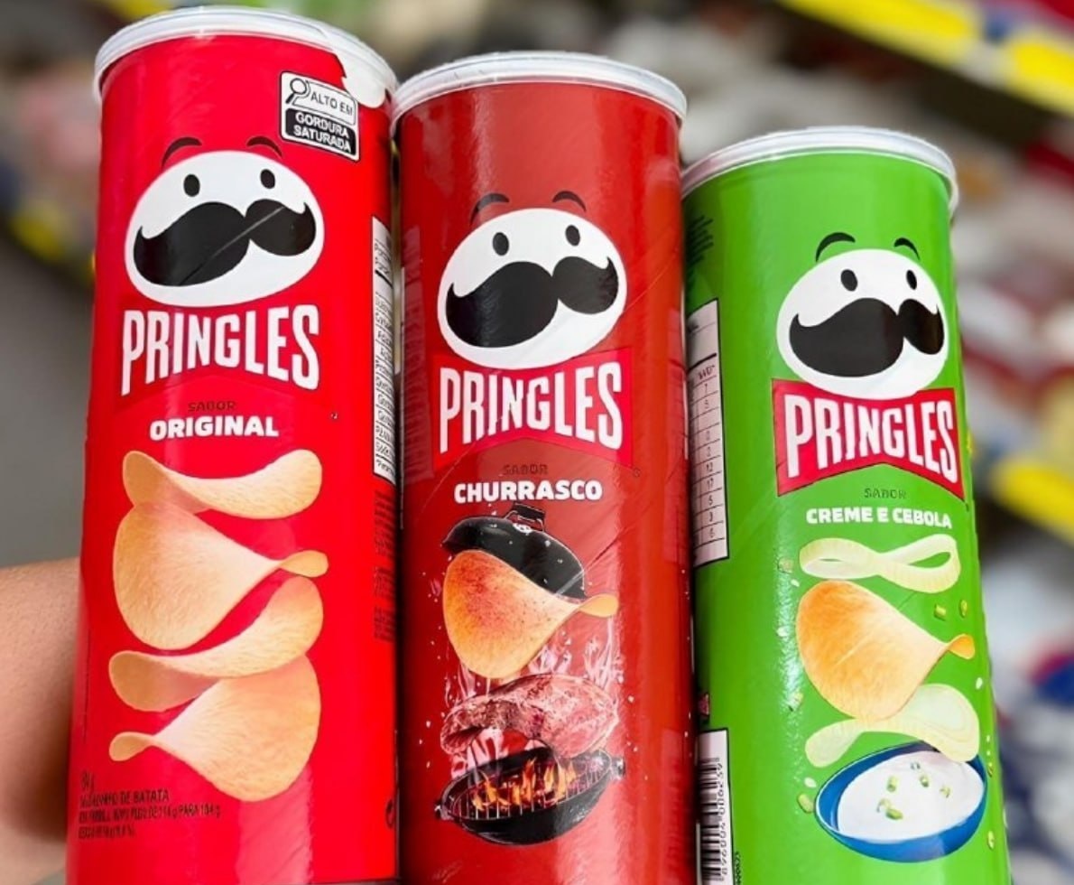Batata Frita Pringles Pack 3 Sabores