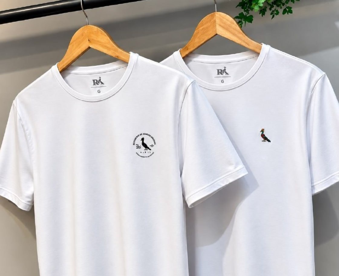 Kit 2 Camisetas Reserva Carimbo E Plantas