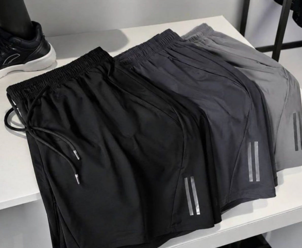Kit 3 Bermudas Secagem Rápida