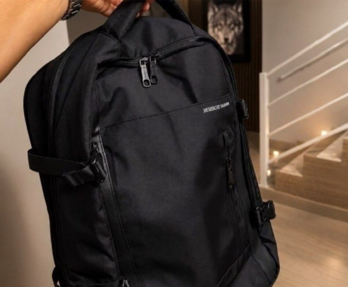 Mochila jiesipote À Prova Dágua Reforçada Expansível