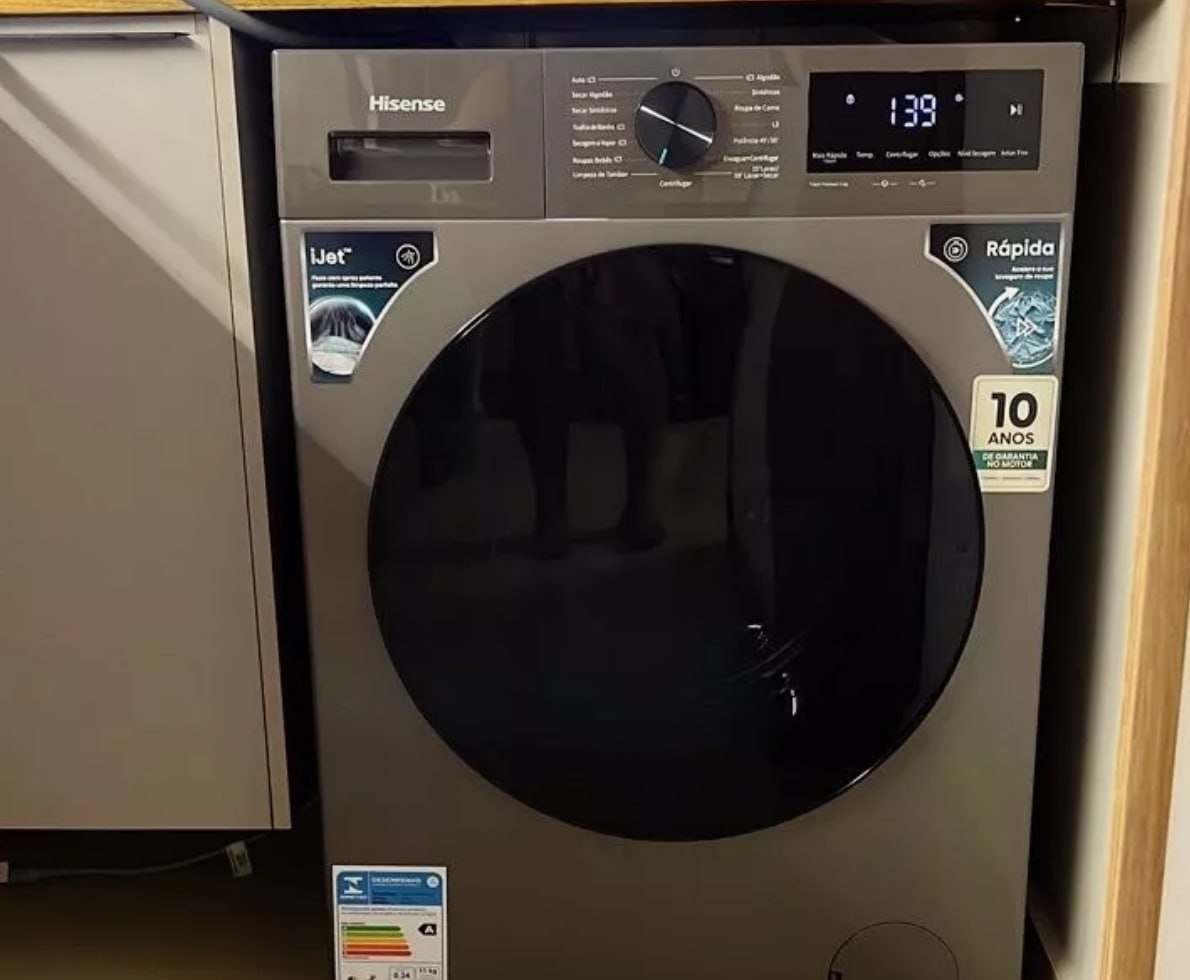 Lava e Seca Hisense 11kg Inverter