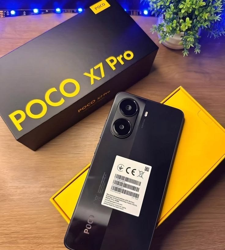 Smartphone Xiaomi POCO X7 Pro 5G 512GB  12GB RAM  NFC  Preto