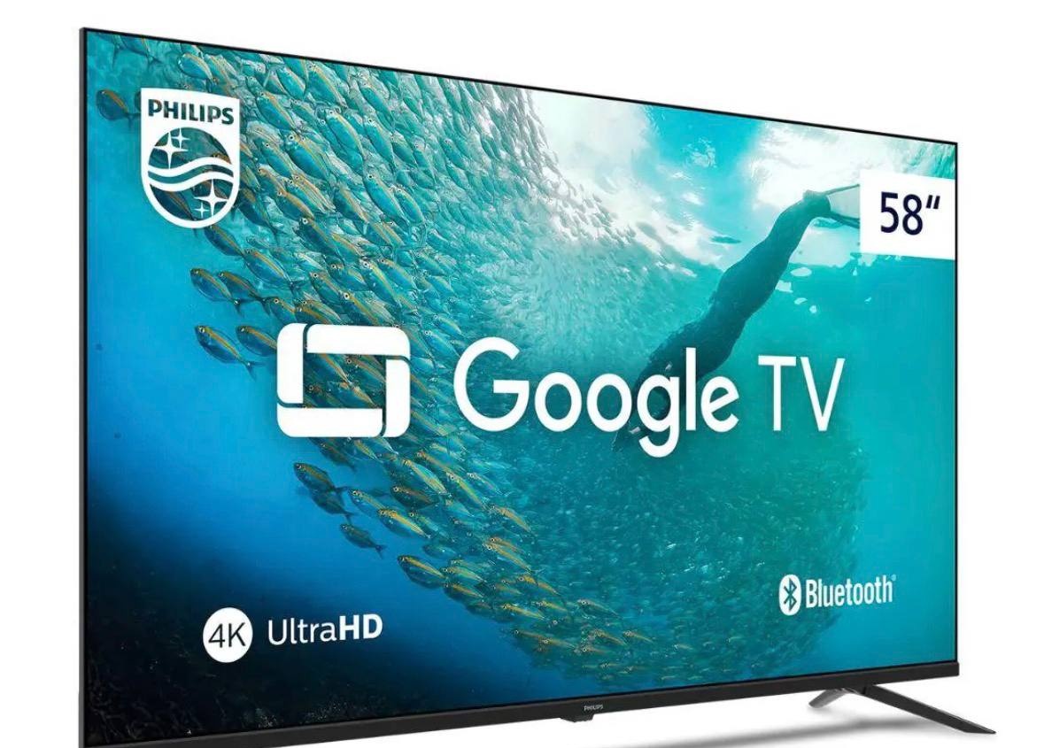 Smart TV Philips 58 4K Google TV