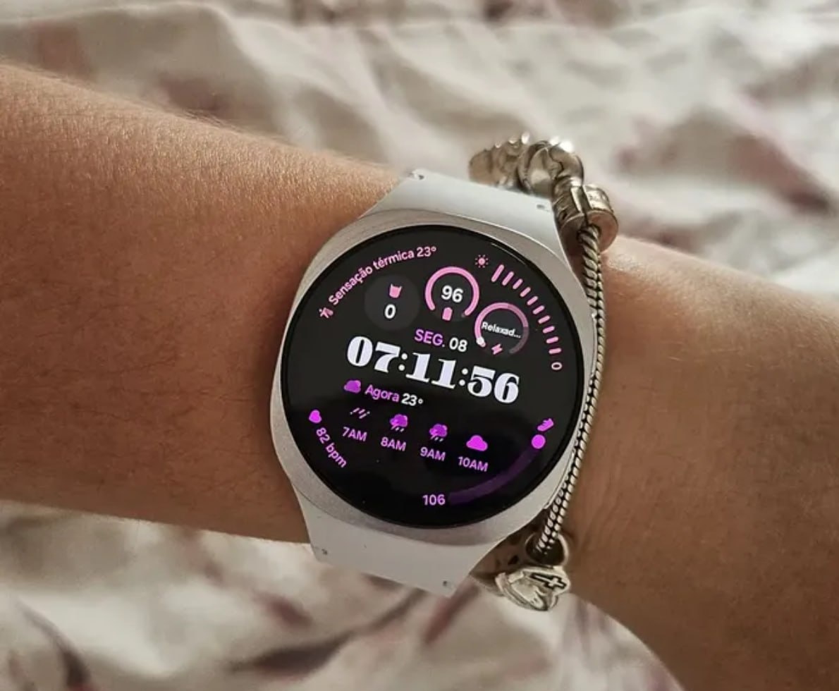 Smartwatch Samsung Galaxy Watch8 40mm Prateado