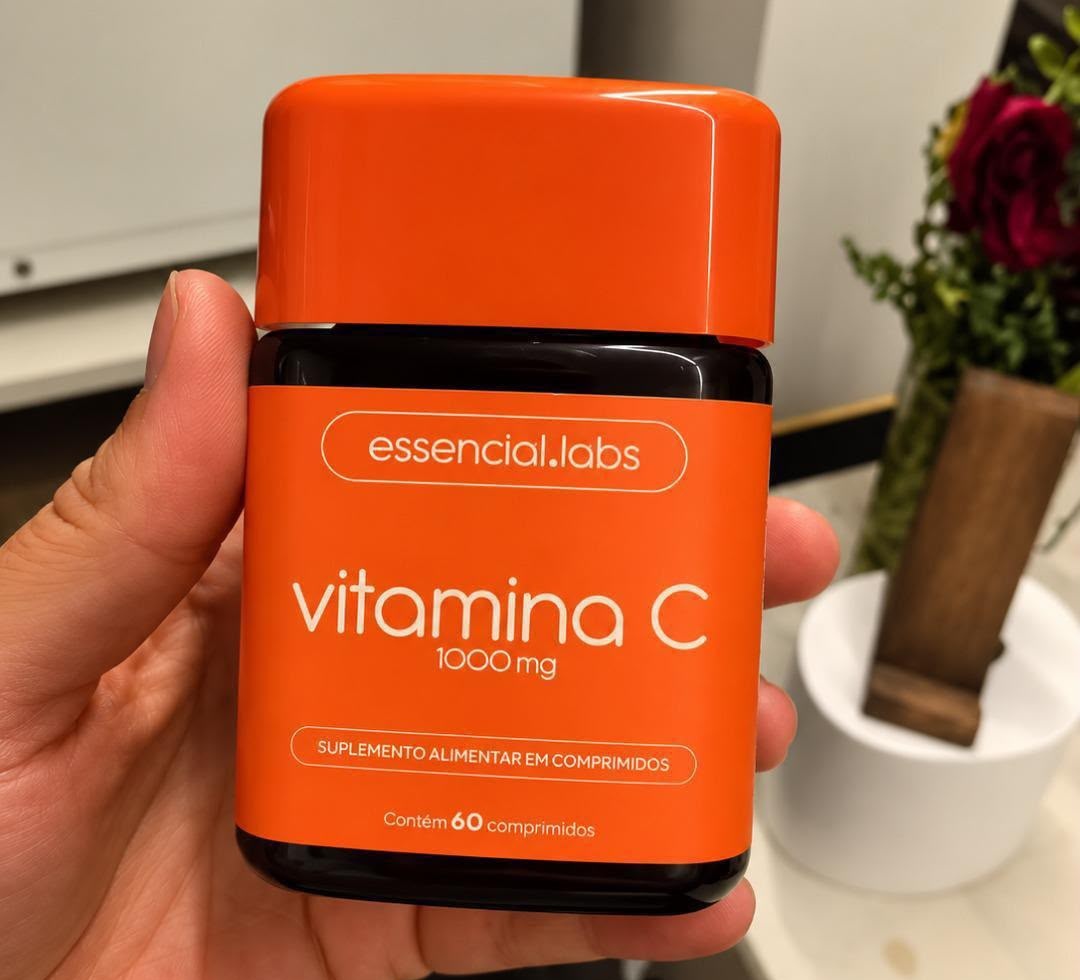Vitamina C 1000mg Fórmula Concentrada 100 Pura 60 Doses