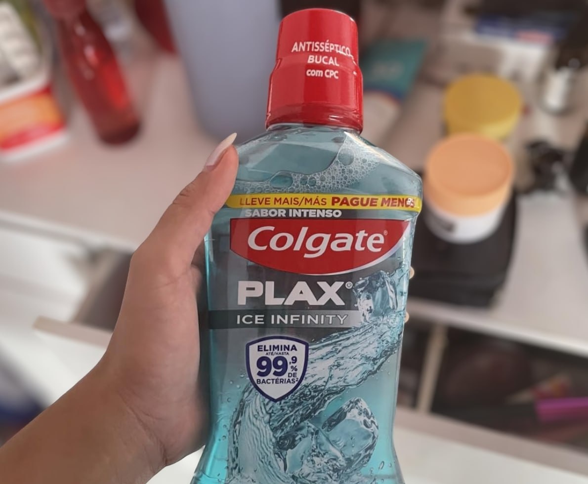 Enxaguante Bucal Colgate Plax Ice Infinity 500ml