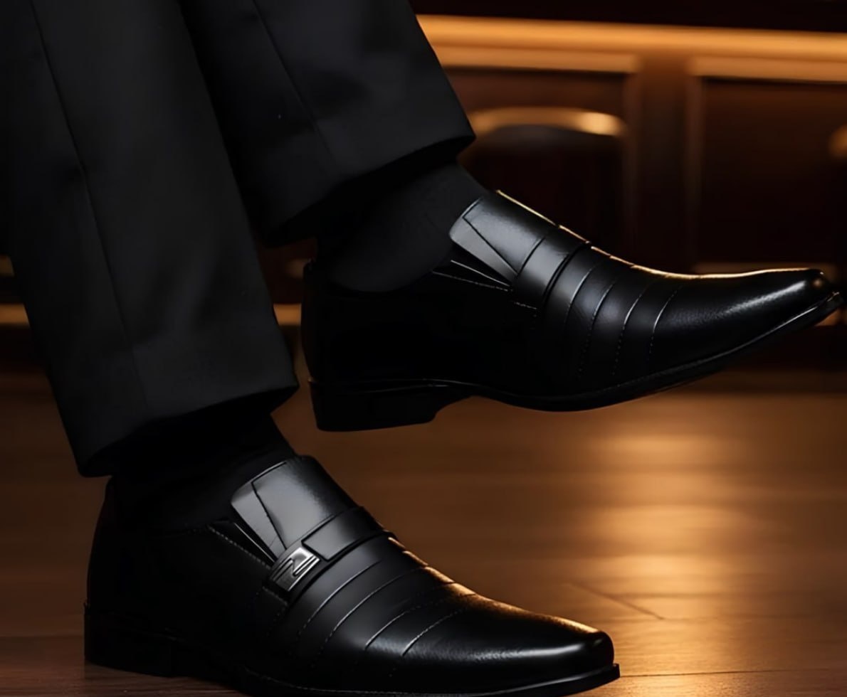 Sapato Oxford Social Couro Italiano 2 cores