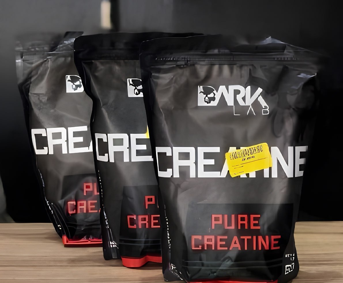 3x Creatina Monohidratada Pura Dark Lab 500g