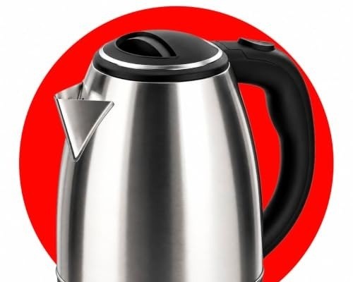 Chaleira Elétrica 2 Litros Inox Cor Aço 220v  Desligamento Automático, Aquecimento Rápido, Segura, Café Chá, Fácil Abertura, Premium
