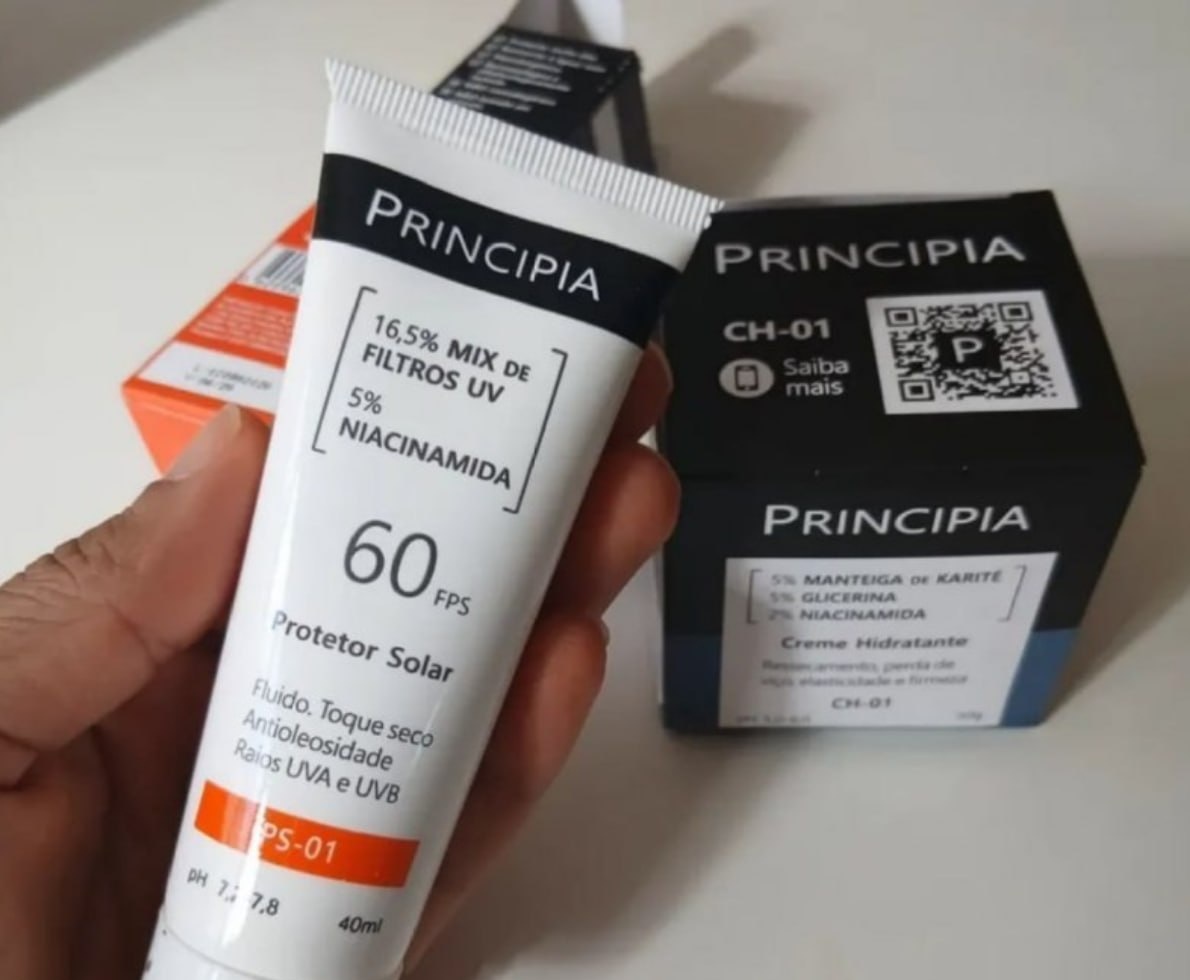 Principia Kit Hidratação E Proteção Facial Ch-o1  Ps-01